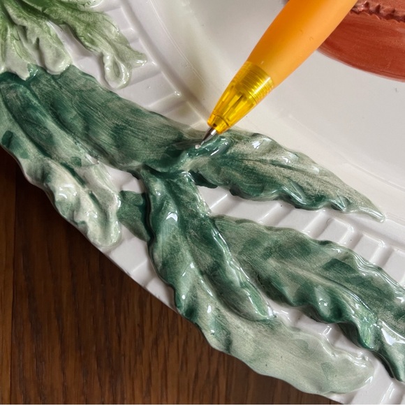 VINTAGE and RARE Fitz & Floyd Market lobster platter. - Picture 6 of 8